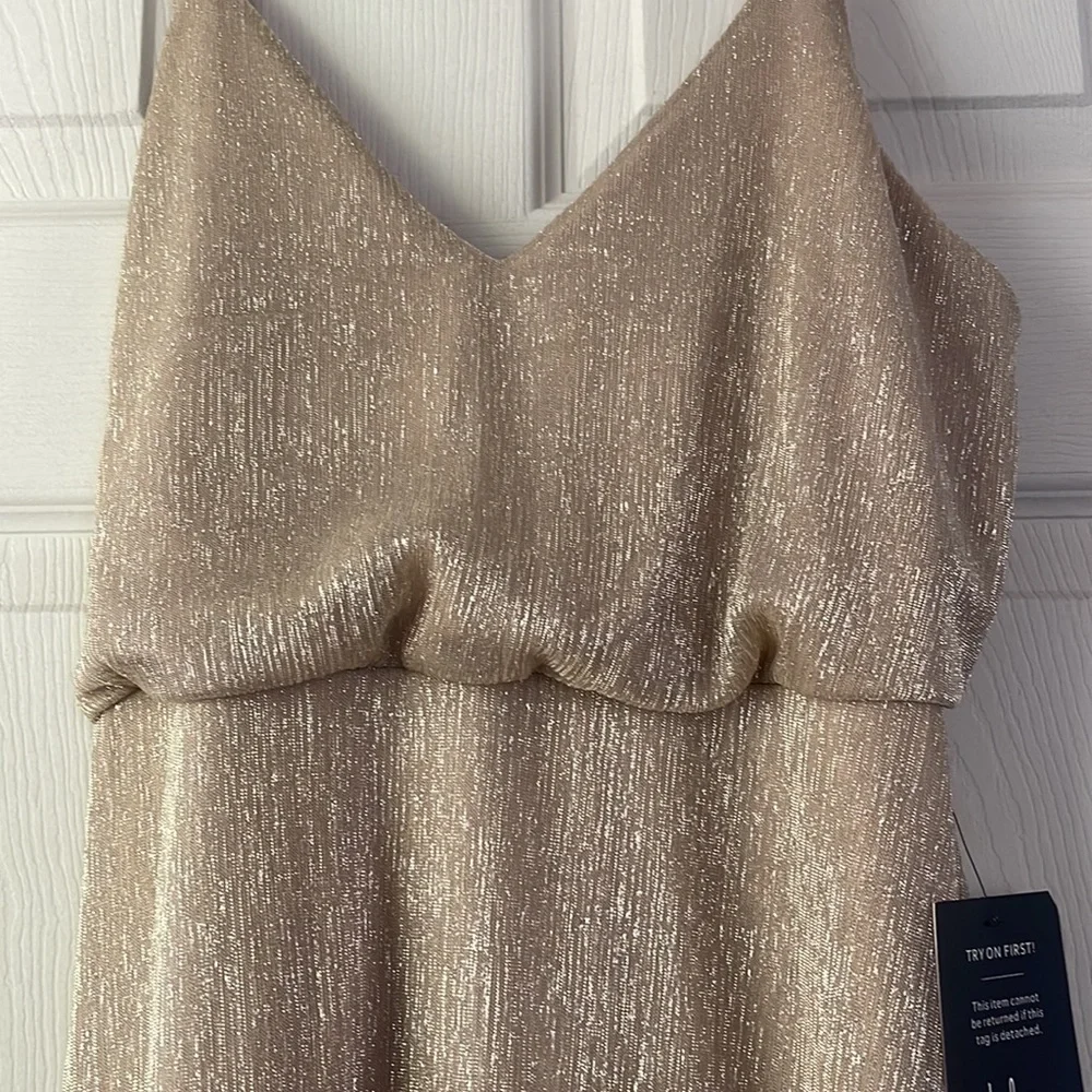 LULUS GOLD DRESS!! - Picture 5 of 5